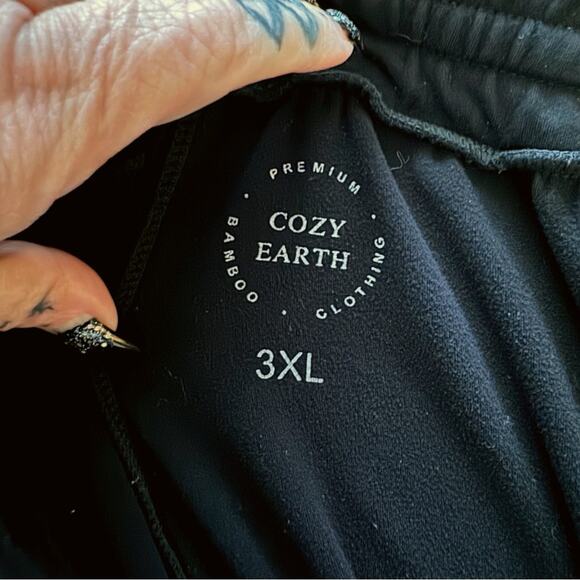 Cozy Earth Bamboo Jogger Pant In Twilight - Picture 4 of 4
